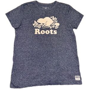 Roots Canada Cooper Beaver T Shirt Medium